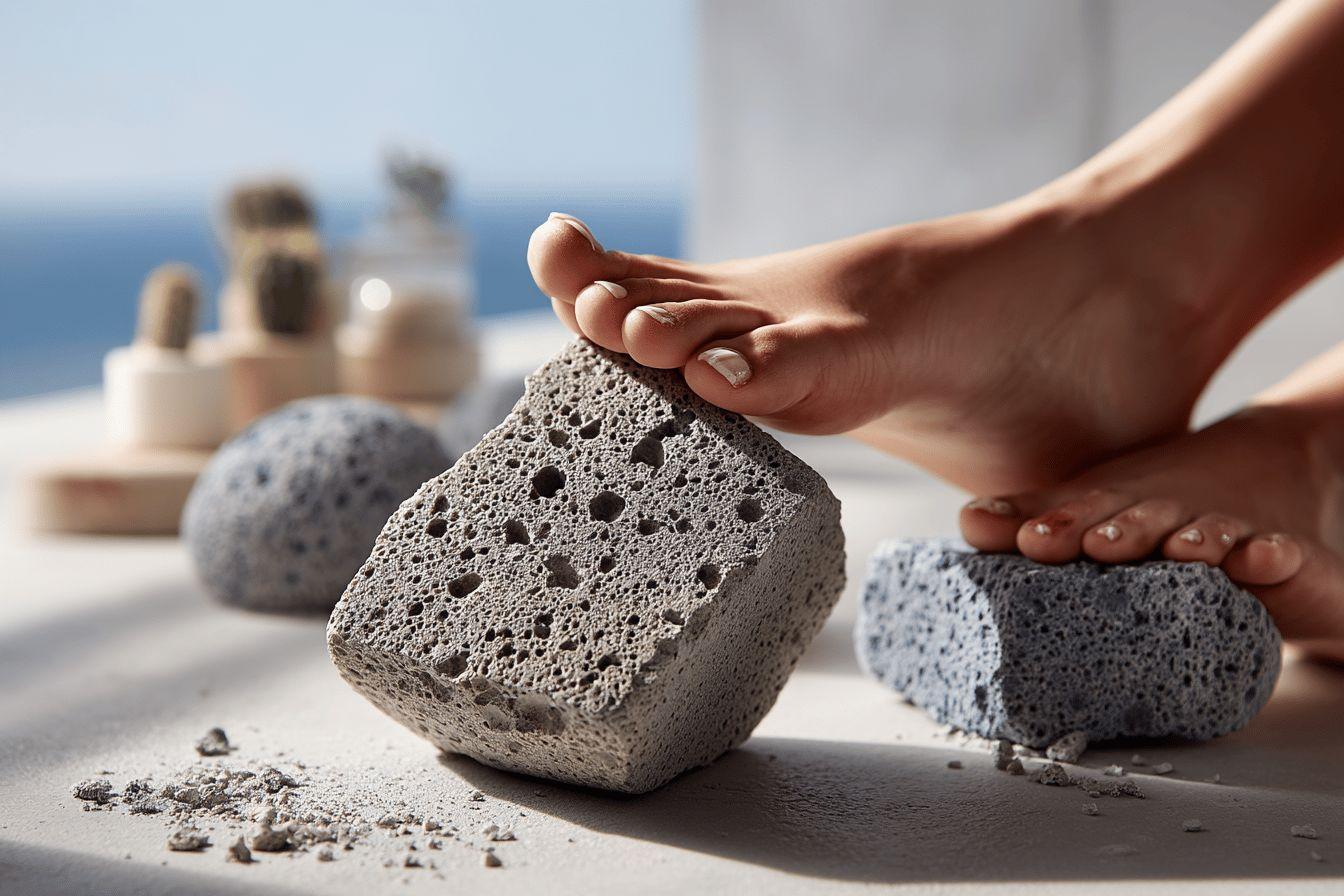 Pierre ponce pour pieds